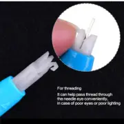 Sewing Machine Needle Threader Stitch Insertion Tool Automatic Threader Quick h