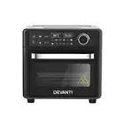 Devanti Air Fryer 15L LCD Fryers Kitchen Oven Oil Free Healthy Cooker 1400W