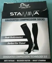 Physix Gear Sport Compression Socks for Men & Women - Athletic Fit L/XL