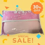 Toddler Pillow 13" X 18" Soft Pink Cute Baby Pillow for Children with Memory Foa