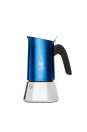 BIALETTI VENUS BLUE 4 CUP Stainless Steel Moka Stovetop Espresso Coffee Maker