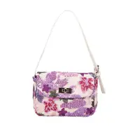 Nevenka Womens Premium Shoulder Bag Embroidery Sequin Craft Purse-XXF-Purple