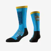Gold Coast Titans NRL Wordmark Knit Adult Socks
