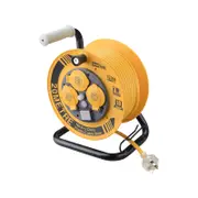 CordTech 20m IP44 3 Socket Heavy Duty Cable Reel