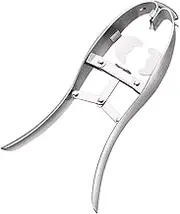 Eggs Opener Scissor Cracker, Ashero Stainless Steel Egg Cutters, Quick Open Eggs Kitchen Gadgets, Raw Soft Eggs Shell Remover Smooth Round Opening Silver
