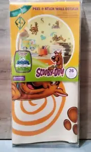 Scooby Doo Peel and Stick Wall Decals Room Decorations 26 Decals Removable