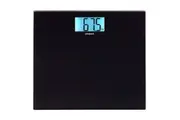 Bathroom Scale Digital Glass PRO Quality Propert Electronic Scales LCD Black