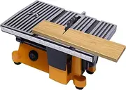 4" Mini Portable Table Saw, Saw Cutting Machine Tool Wood Glass Stone Cutte Hobby Small Machine，Portable Worksite for DIY Handmade Wooden Model Crafts, Metal, Ceramic Tile