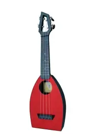 RED COLOR SOPRANO UKULELE 4-STRING 21" HAWAII BEGINNER GUITAR AUSTOCKS