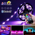 Bluetooth USB RGB LED Strip Lights IP65 Waterproof 5050 5M 300 LEDs 5V AU Stock
