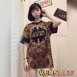 VERSACE 凡賽斯 奢華滿版新款短T #滿版#現貨