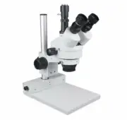 200mm WD 3.5-45x Zoom Stereo Trinocular Biology Dissection Zoology Microscope