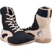 NEW Venum Contender Black/Sand Boxing Shoes