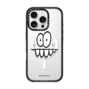 iPhone 16 Pro Impact Case MagSafe Compatible Kevin Lyons- Clear Monster