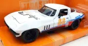 Jada 1/24 Scale Diecast 35205 - 1966 Chevrolet Corvette #66 Racing Spirit