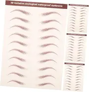 Beavorty Long-lasting Waterproof Eyebrow Natural Adhesive Temporary Brow Sheets