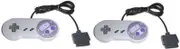 Two (2) Controllers Bundle for Super Nintendo SNES Bulk Packaging [Pack of 2] by Generic