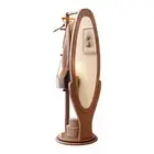 Full Length Floor Mirror with Hanger/Body Mirror/Large Mirror/Walnut
