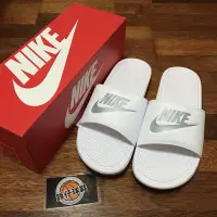 在飛比找Yahoo!奇摩拍賣優惠-【 鋒仔球鞋 】 NIKE BENASSI JDI 白底 銀