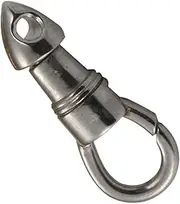 [Generic] Swivel Clip - Adjustable Eagle Buckle - Stainless Steel Rotating Eagle Hook Buckle, Multifunctional Spring Clip Necklace Pendant Buckle