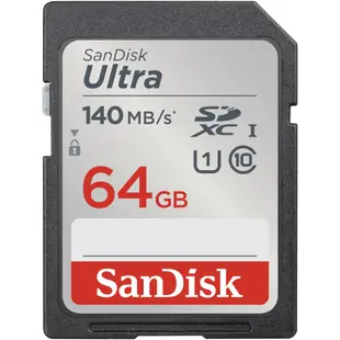 SanDisk Ultra SD SDHC SDXC 120MB/140MB UHS 32G 64G 128G 記憶卡