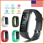 Fitness Activity Tracker Heart Rate Sport Fit-bit Smart Watch NEW