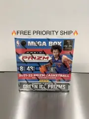 2021-22 Panini Prizm Basketball Cards Fanatics Exclusive Mega Box Factory Sealed