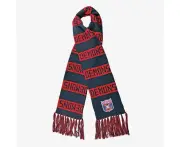 AFL Heritage Bar Scarf - Melbourne Demons - Supporter Team Wear
