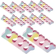 BELLIFFY Manicure Kit 30pcs Heart Toe Separators Nail Art Toe Dividers for Women