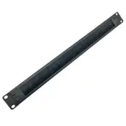 19" 1U Rack Mount Network Cable Tidy Brush Panel Bar Disassembled