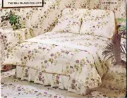 ❤️VINTAGE BILL BLASS Springmaid Litchfield Floral Full Flat Sheet Morning Glory