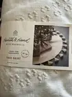 Hearth and Hand Magnolia Christmas Tree Skirt Tassel Trim Embroidered 46" - 58"