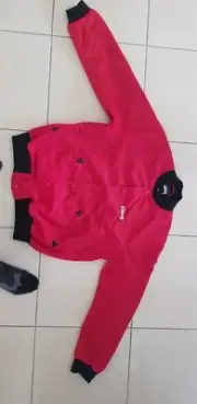 Stussy Red Bomber Jacket Size Medium