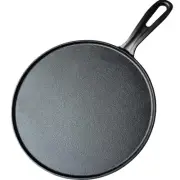 La Cuisine Crepe Tawa Pan for Roti Dosa Comale – Griddle Pizza Pan Pre-Season...