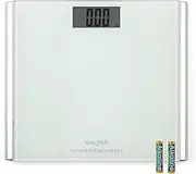 Salter Ultimate Accuracy Digital Bathroom Scales, Electronic Body Weighing for Home, Measure 50g Increments, Precise Weight Management, Accurate Easy Reading Display, Kilo Pound Stone, 15yr Guarantee
