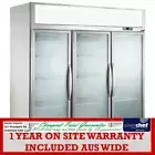 FED commercial Three Door Upright glass Display Fridge bar drink food SUCG1500