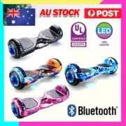 ⭐8" 60cm Electric Hoverboard Bluetooth Speaker LED Light Self Balancing Scooter⭐