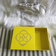 Kendra Scott Small Drawstring Jewelry Bag & Retail Box