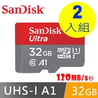 在飛比找PChome24h購物優惠-SanDisk Ultra MicroSDHC c10 32