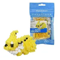 在飛比找momo購物網優惠-【nanoblock 河田積木】寶可夢 -雷伊布(NBPM-