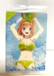 The Quintessential Quintuplets Movie Wafer Card Yotsuba C-09 Unopened Japanese