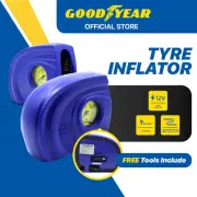 Goodyear Air Compressor Conch Design Tyre Inflator Air Pump 12V 120W 80 PSI
