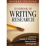 HANDBOOK OF WRITING RESEARCH