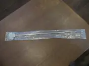 PAMPERED CHEF BBQ KABOB SKEWER STAINLESS STEEL LOGO 14" LONG NEW IN PACKAGE