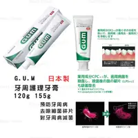 在飛比找蝦皮購物優惠-GUM牙膏 日本製【SUNSTAR】GUM 牙周護理牙膏12