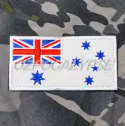 White Australia Ensign Patch - Flag RAN DPNU Australian HMAS Maritime MMPU Navy