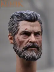 KM16-55 1/6 Uncle Logan Wolverine Wolf Head Sculpt Fit 12" Action Figure Body