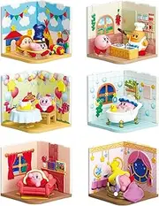 Re-Ment Kirby Wonder Room Blind Box - Includes 1 of 6 Collectible Mini Figurines - Fun and Versatile Decoration