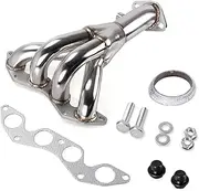 Xuanqingyi Store Stainless Steel Racing Manifold Header Exhaust