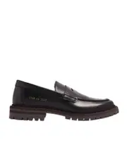 Common Projects Round-Toe Penny Loafers 43 Black